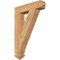 Ekena Millwork Traditional Arts & Crafts Smooth Bracket, Western Red Cedar, 3 1/2"W x 18"D x 26"H BKT04X18X26TRA03SWR - alternate 1